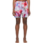 Saturdays NYC Multicolor Timothy Vivid Lotus Swim Shorts