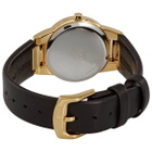 Citizen Eco-Drive Black Dial Black Leather Ladies Watch GA1052-04E