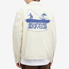 Billionaire Boys Club Men's Catch And Reel Jacket in Cream