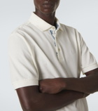 Etro Pegaso cotton piqué polo shirt