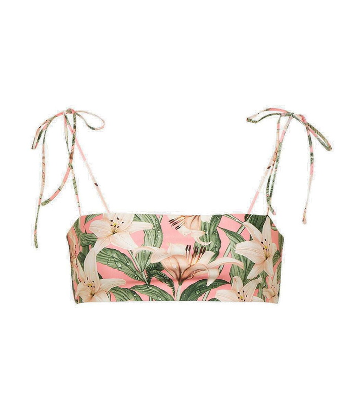 Photo: Agua by Agua Bendita Primavera floral bikini top