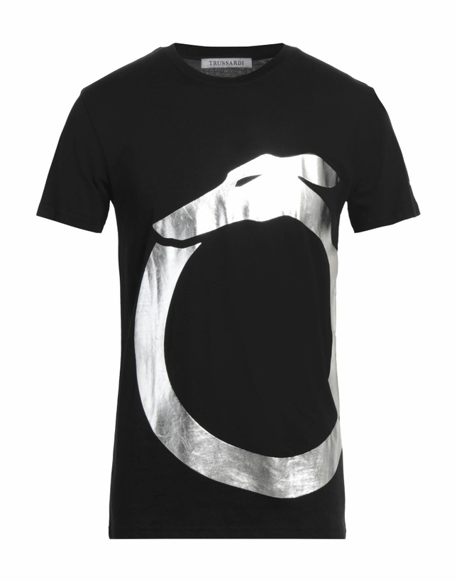 Photo: Trussardi Mens T-shirt in Black