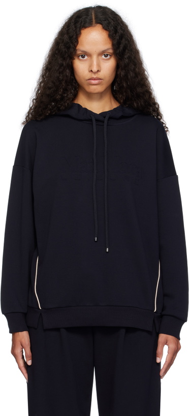 Photo: Max Mara Leisure Navy Flipper Hoodie