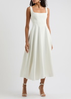Odd Muse The Ultimate Muse Jersey Midi Dress White