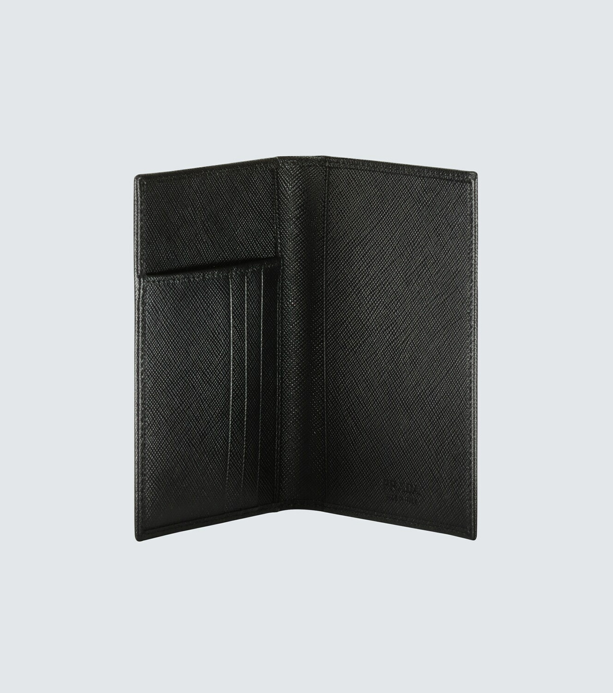Prada Billfold leather wallet with logo