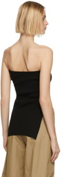 DRAE Black Knit Tube Top
