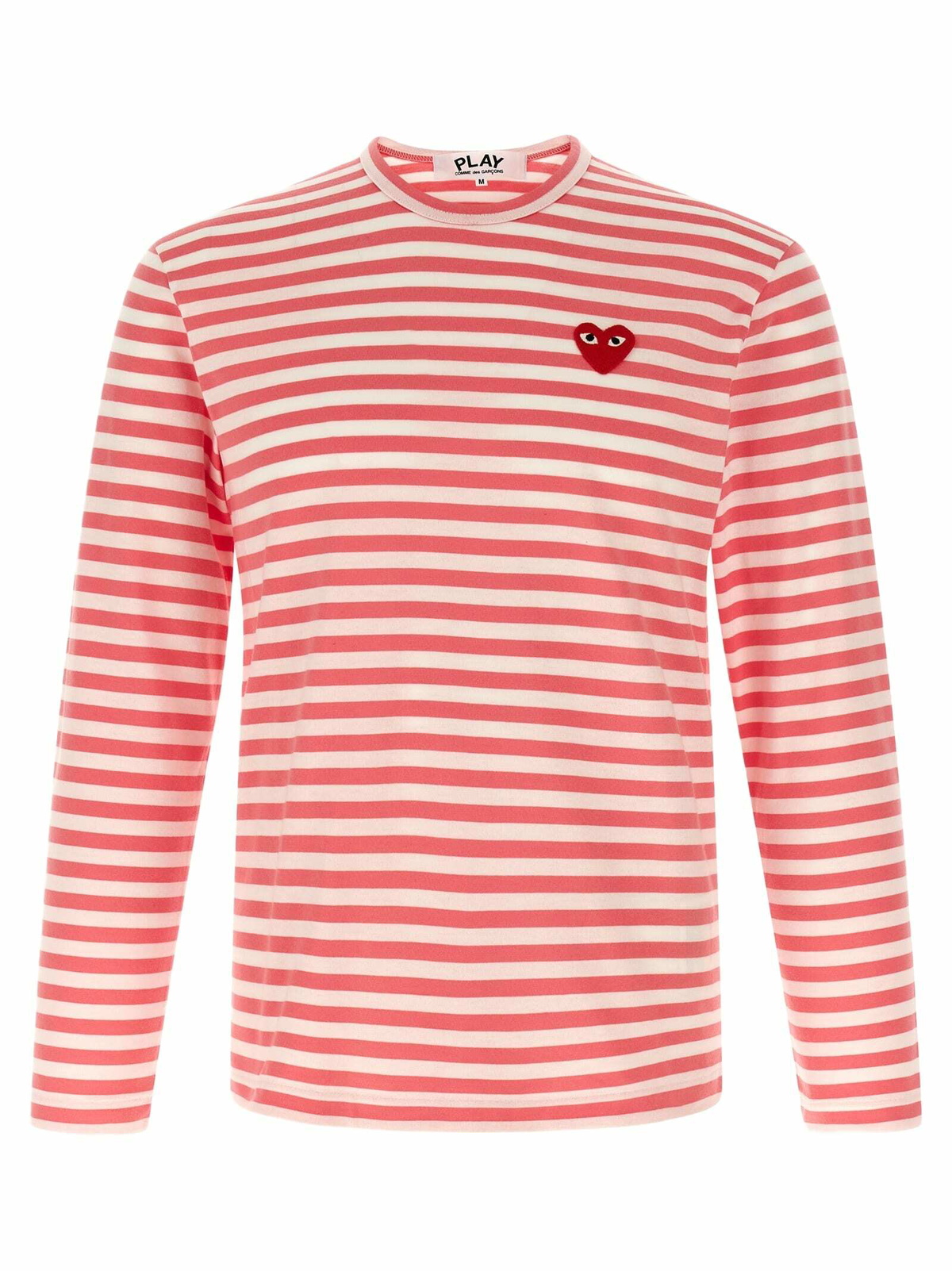 Comme des Garçons Play Logo Patch Stripes T-shirt