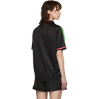 Versace Underwear Black 80s Football Jersey T-Shirt