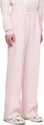 AMIRI Pink Pleated Trousers