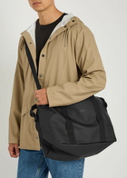 Rains Hilo Weekend Small Rubberised Holdall - Black - One Size