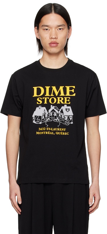 Photo: Dime Black Skateshop T-Shirt