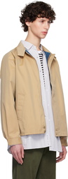 nanamica Beige Crew Jacket