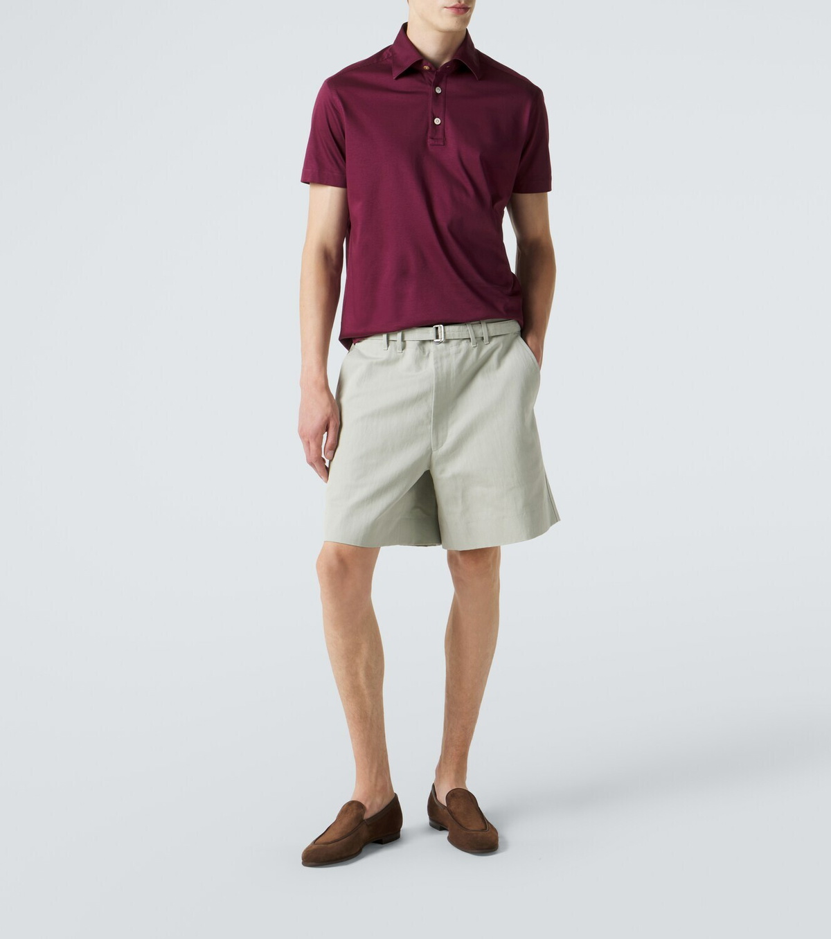 Kiton Cotton polo shirt