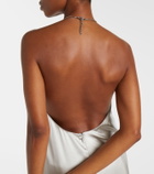 Ralph Lauren Collection Corra halterneck satin gown