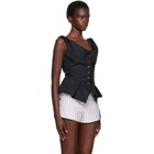 Vivienne Westwood Black Monday Vest Top