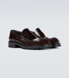 Dries Van Noten - Padded leather shoes