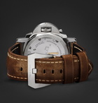 Panerai - Luminor Marina 1950 3 Days Acciaio 47mm Stainless Steel and Leather Watch - Black