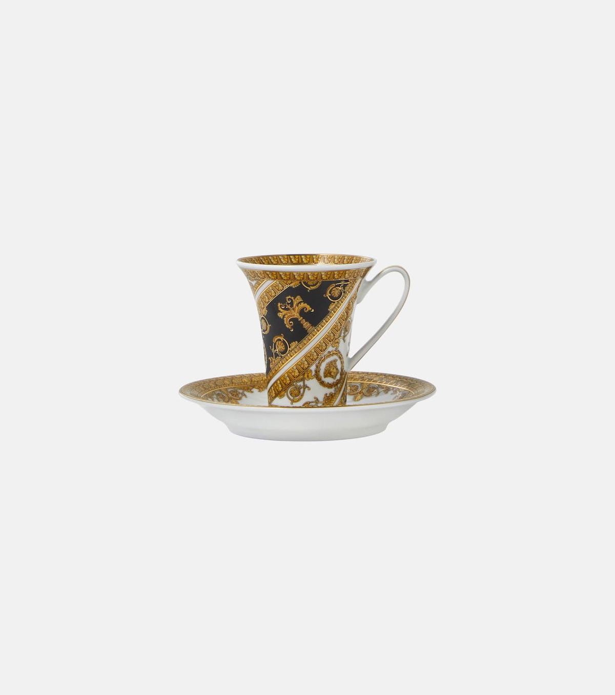 Versace Home I Heart Baroque espresso cup and saucer
