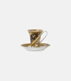 Versace Home I Heart Baroque espresso cup and saucer