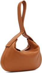 Valentino Garavani Tan Small Crescent Bag