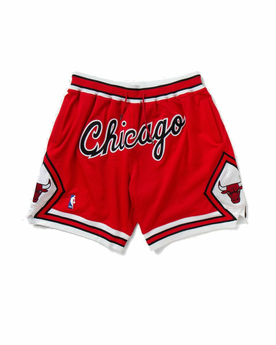 Photo: Mitchell & Ness Nba Just Don Beginning & End Chicago Bulls Shorts Red - Mens - Sport & Team Shorts