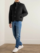 Brunello Cucinelli - Quilted Shell Down Shirt Jacket - Black