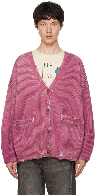 Photo: R13 Pink Oversized Cardigan