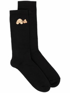 PALM ANGELS - Bear Print Socks