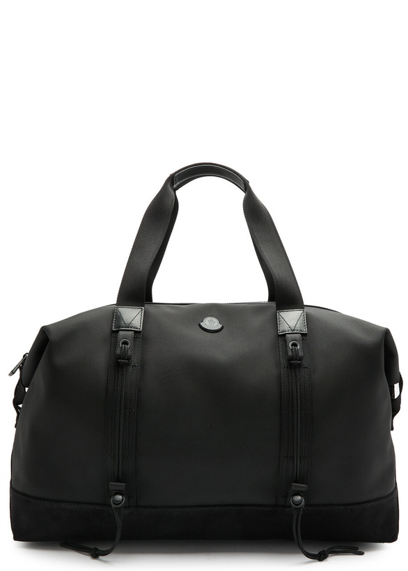 Photo: Moncler Panelled Canvas Holdall - Black - One Size