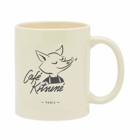 Cafe Kitsune Men's Café Kitsune Fox Mug in Tapioca 