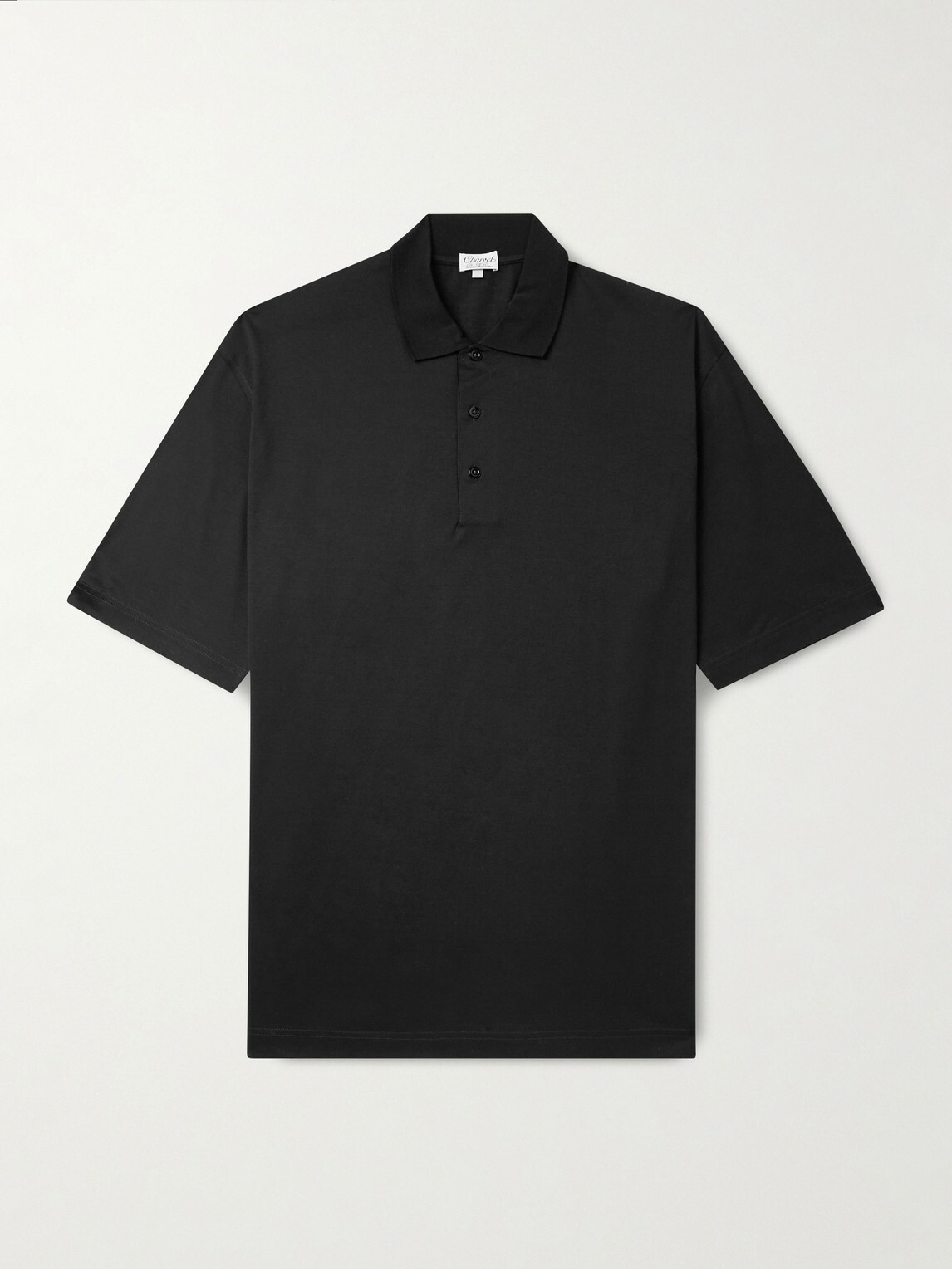 Charvet - Cotton Polo Shirt - Black