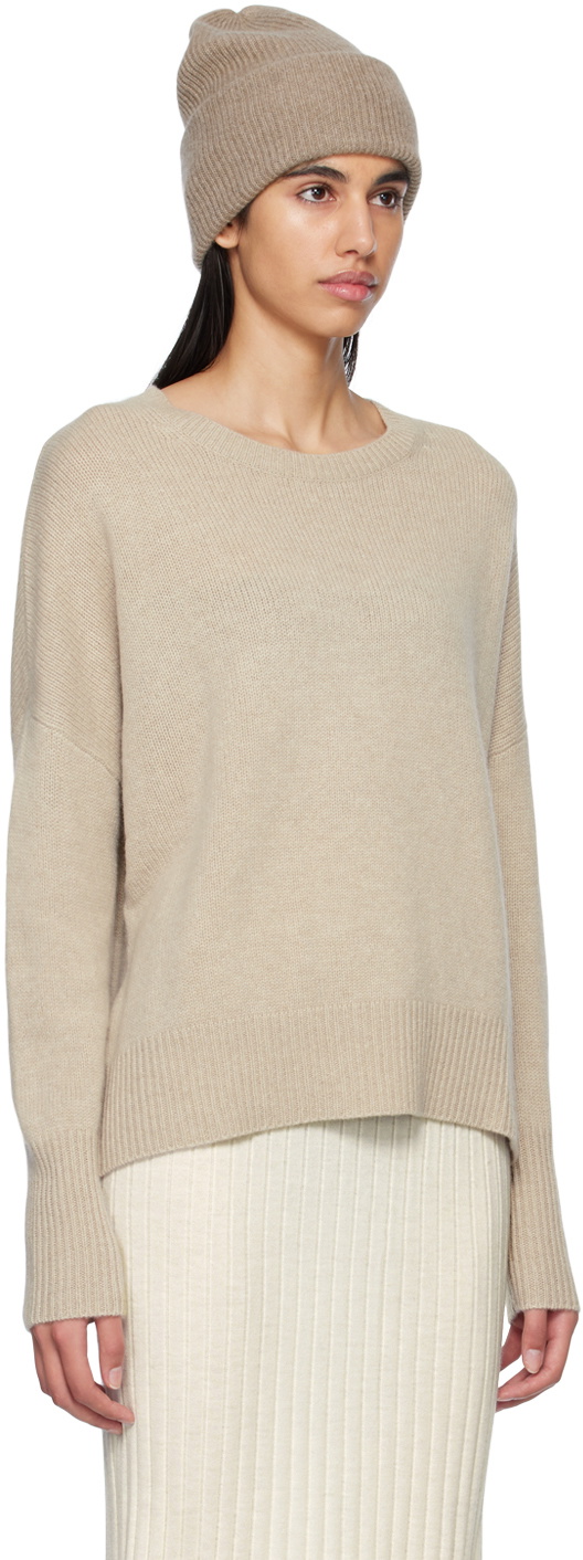 LISA YANG Beige 'The Mila' Sweater Lisa Yang