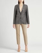 Agnona Womens Blazer Taupe