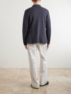 Lardini - Knitted Virgin Wool Blazer - Gray