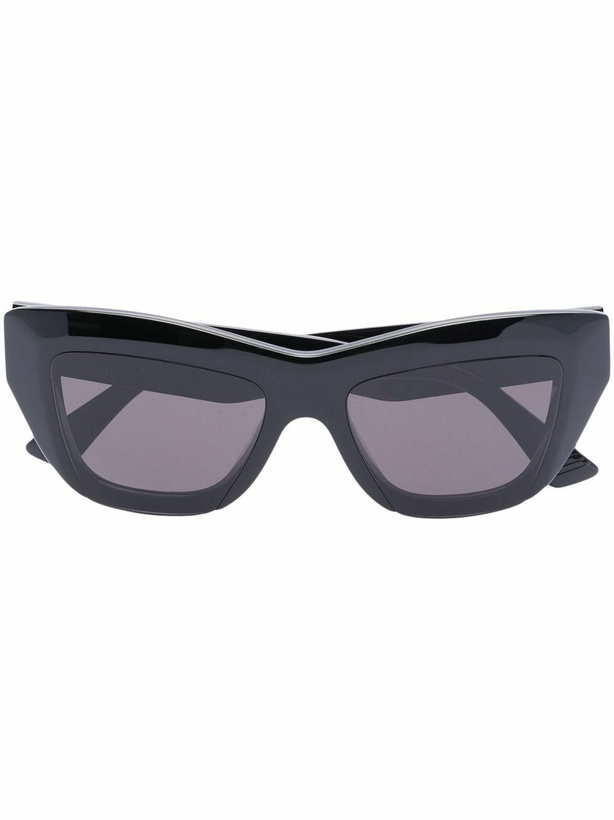 Photo: Bottega Veneta Eyewear Cat-Eye Sunglasses