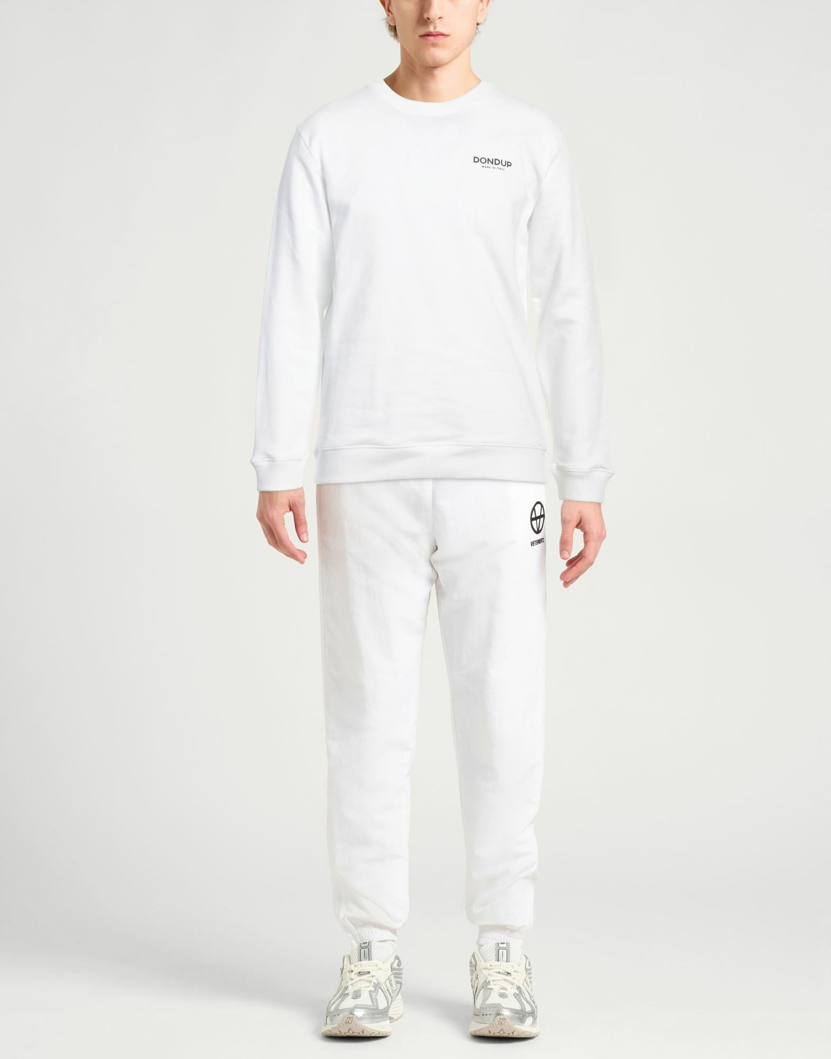 Dondup Mens Sweatshirt in White