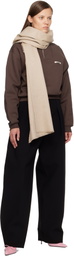 JACQUEMUS Beige 'The Tailleur' Scarf