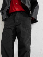FULLCOUNT - USN Seamen’s Straight-Leg Herringbone Trousers - Black