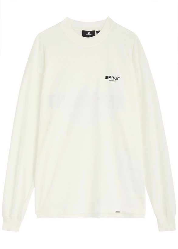 Photo: Represent Owners' Club Logo Cotton top White