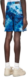 AMIRI Blue Cotton Shorts