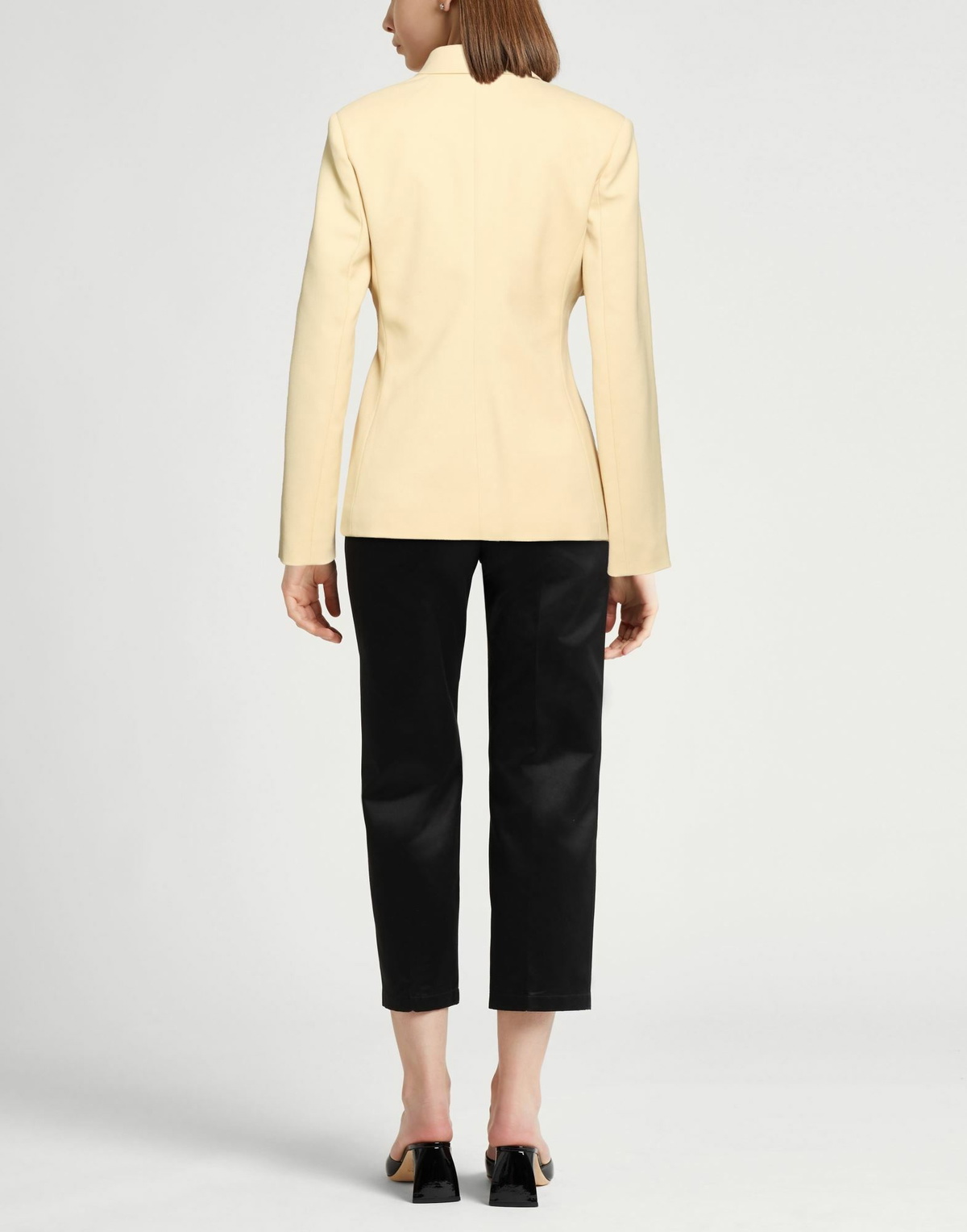 Erika Cavallini Womens Blazer Mustard