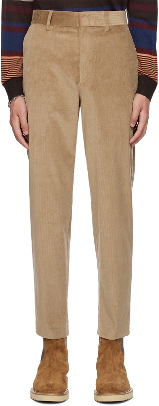 Photo: Paul Smith Gray Four-Pocket Trousers