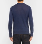 John Smedley - Slim-Fit Sea Island Cotton and Cashmere-Blend Sweater - Blue