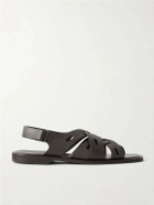 John Lobb - Seaford Full-Grain Leather Sandals - Brown