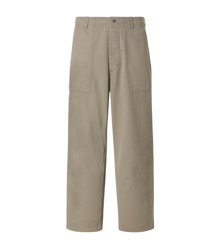 Photo: A.Presse Vintage cotton straight pants