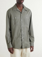 Brunello Cucinelli - Cotton-Twill Shirt - Green