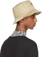 Fendi Reversible Beige & Multicolor FF Fish-Eye Bucket Hat