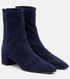 Aquazzura Saint Honoré suede ankle boots