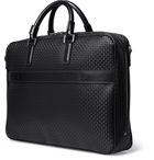 Serapian - Leather-Trimmed Stepan Coated-Cotton Briefcase - Black