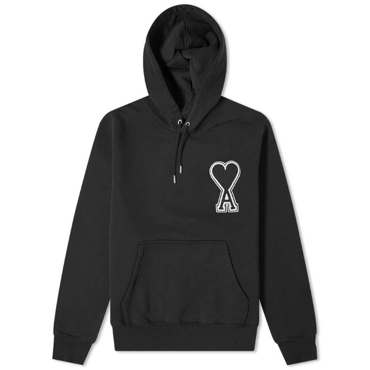 Photo: AMI Large A Heart Popover Hoody
